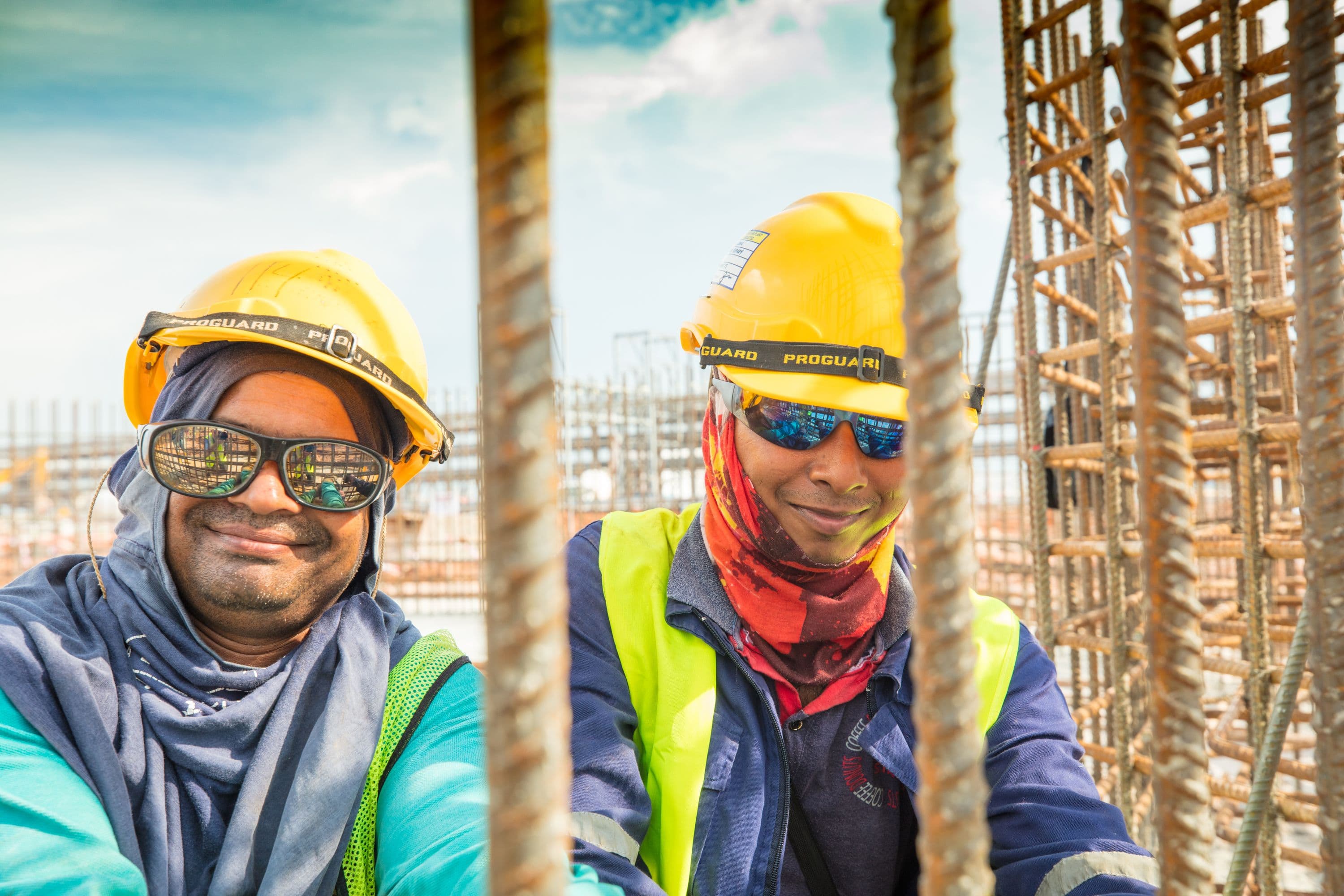 Craft workers on RAPID Project site