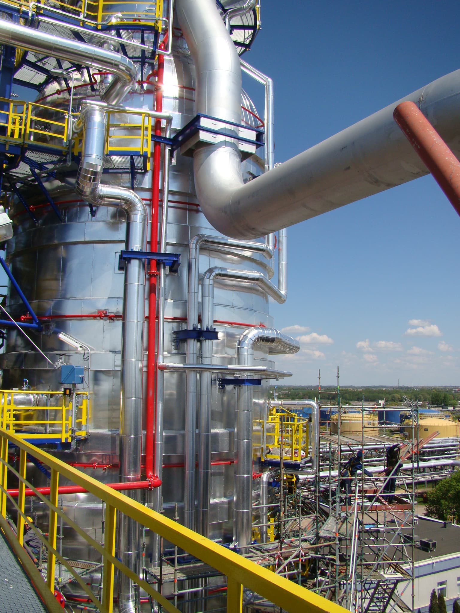 View from height of PKN ORLEN Olefins Complex